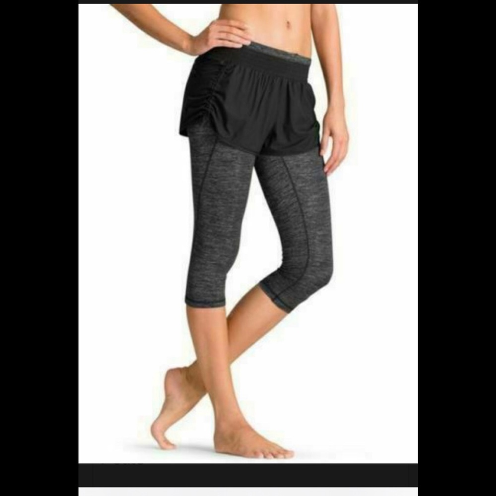 Athleta Shorts with Capri Leggings Size XS.